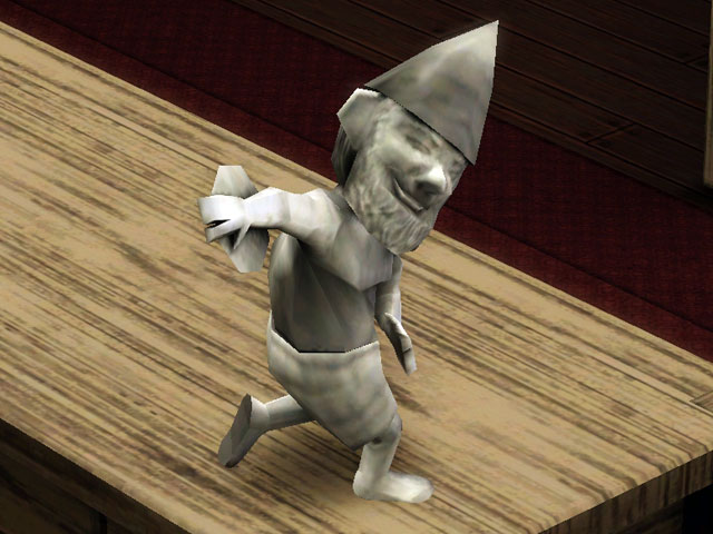 Sims 3: Волшебный гном-скульптор.