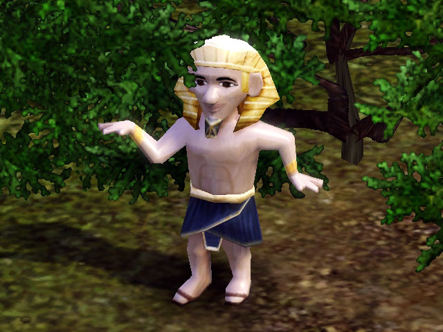 Sims 3: Волшебный гном Султан Сам.