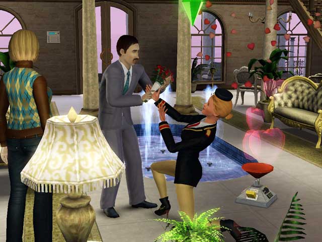 Sims 3: Женский сценический костюм мастера музыкальных открыток.
