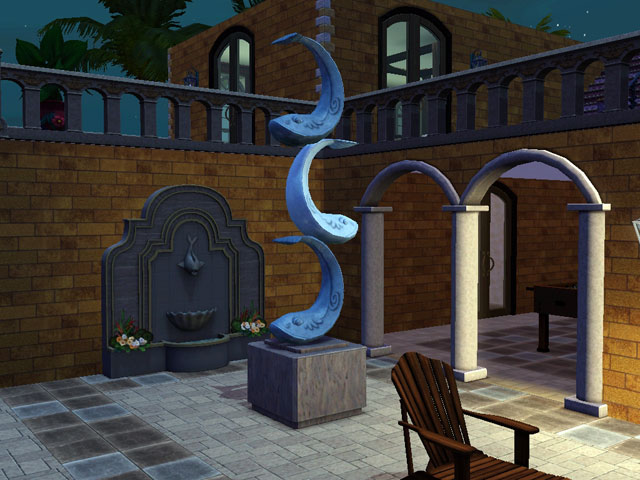 Sims 3: Новые декорации создают неповторимую атмосферу.