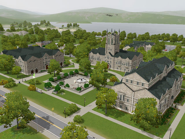 Sims 3: Некоторые студенты остались бы в Университете Sims навсегда.