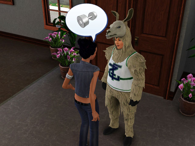 Sims 3: С университетским талисманом можно познакомиться в своем родном городе.