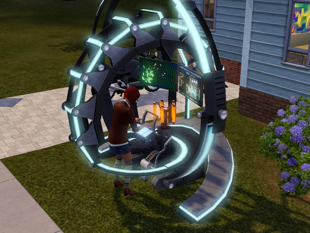 Sims 3: Блок управления «Климатрон» позволяет менять погоду в мгновение ока.
