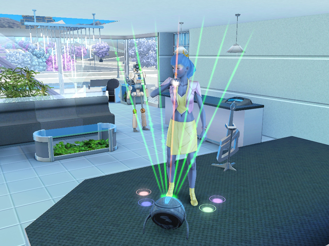 Sims 3: Ритм-а-кон – музыкальный инструмент будущего.