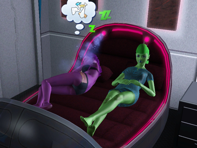 Sims 3: Сны в высокотехнологичной капсуле могут стать реальностью.