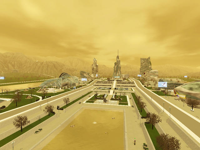 Sims 3: Анти-утопичный Оазис приземления – настоящая помойка, к тому же опасная для жизни.