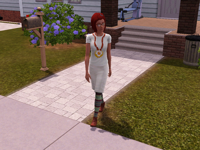 Sims 3: Женская униформа старшего аниматора.