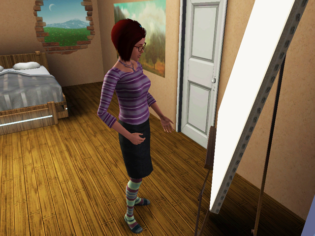 Sims 3: Женская униформа арт-директора.