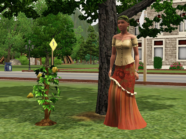 Sims 3: Женская униформа путешественника во времени и пространстве.