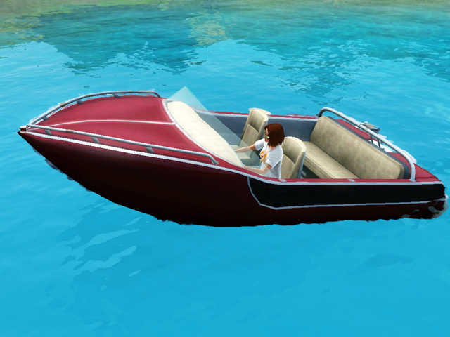 Sims 3: У спасателя должен быть хороший транспорт, чтобы вовремя добираться на работу.