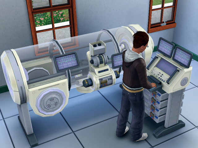Sims 3: Ботаники нередко посвящают себя науке.