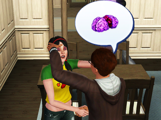 Sims 3: Ботаники умеют сливаться разумами с другими персонажами. 