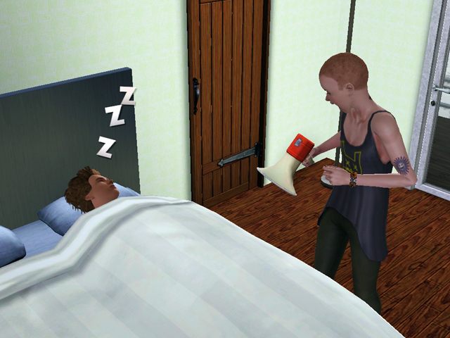 Sims 3: С помощью мегафона можно устроить много «веселых» розыгрышей.