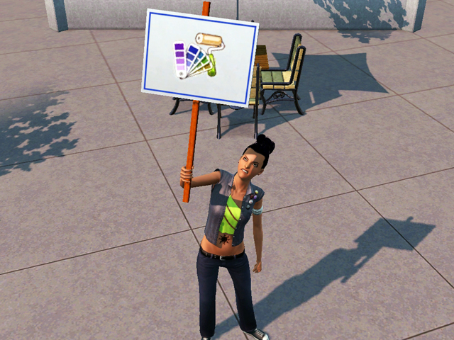 Sims 3: Не бывает протестов без причины.
