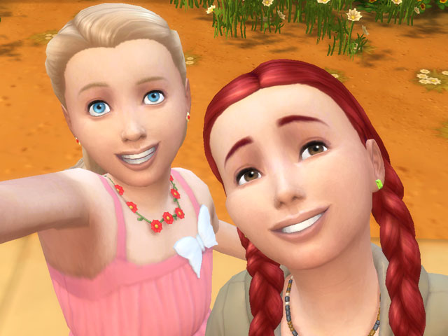 Sims 4: Навык фотографии позволяет делать симпатичные селфи.