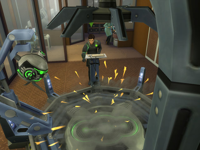 Sims 4: В научном институте создаются невероятные вещи. 