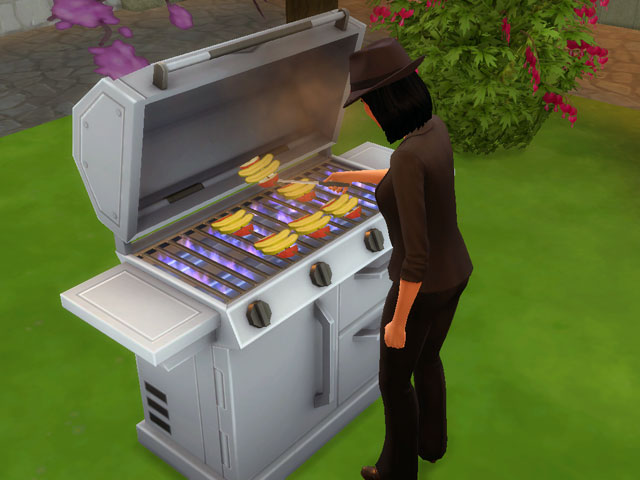 Sims 4: Грили бывают разные.