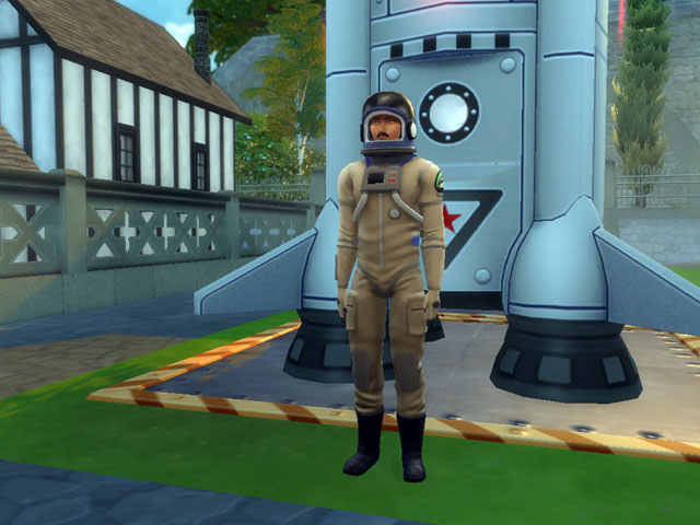 Sims 4: Персонажи могут летать в космос на собственных ракетах.