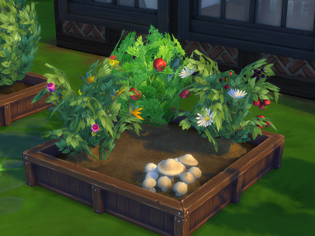 Sims 4: Гибридные растения выглядят очень забавно.