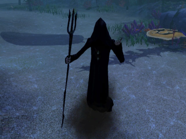 Sims 3: В дайверам смерть приходит не с косой, а с трезубцем.