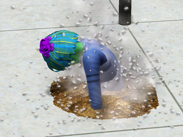 Sims 3: Восстающий из-под земли персонаж-растение даст фору любому зомби.