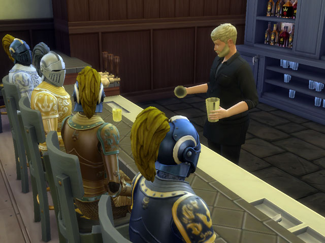 Sims 4: На тематических вечеринках существует особый дресс-код.
