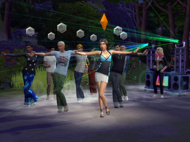 Sims 4: В Sims 4 «Веселимся вместе!» персонажи освоили популярные танцевальные направления. Например, Vogue.