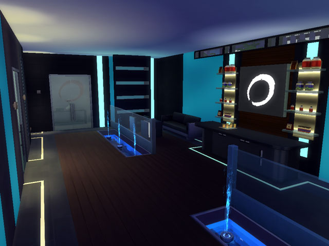 Sims 4: Вестибюль спа-салона «Идеальный бизнес».