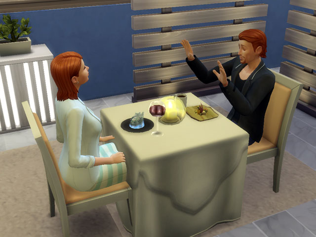 Sims 4: В хороших ресторанах посетителям предлагают большой выбор напитков.