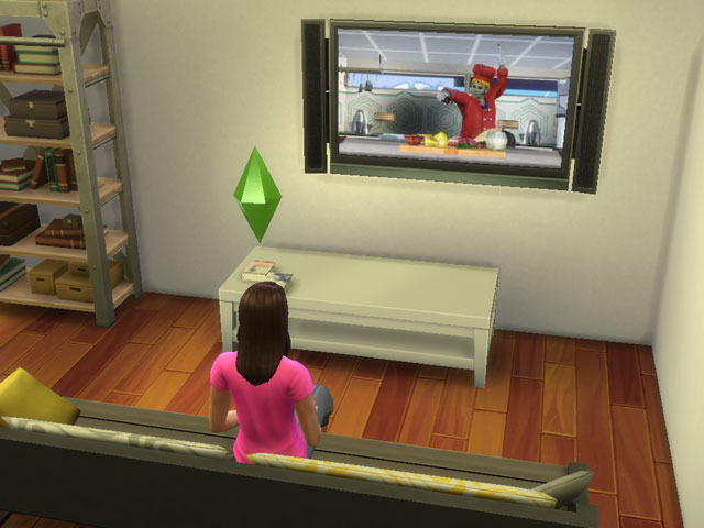 Sims 4: Благодаря спутниковой тарелке можно посмотреть секретный канал про пришельцев.