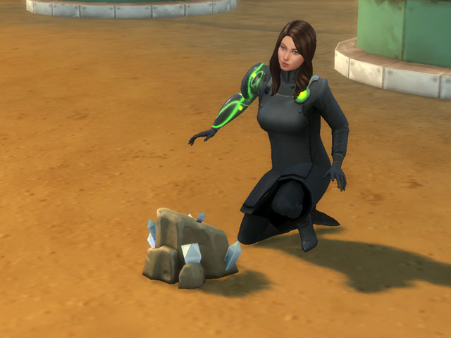 Sims 4: Женская униформа сумасшедшего ученого.