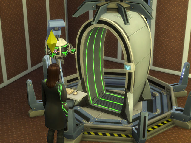 Sims 4: Процесс создания генератора червоточин.
