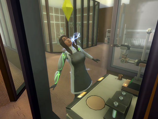 Sims 4: Химическая лаборатория может ударить током.