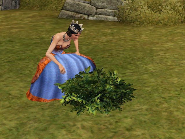 Sims Medieval: В этом квесте монарху придется самому собирать ресурсы. Безобразие!