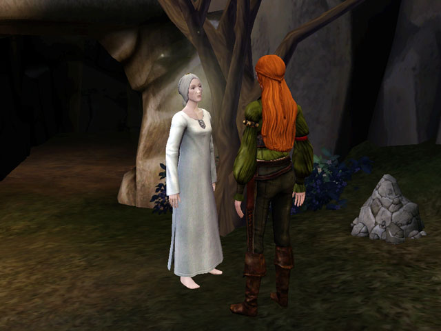 Sims Medieval: ... и даже встретиться с призраком покойной матушки.