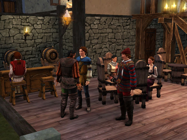 Sims Medieval: У барда из второго подхода свои проблемы – ему нужно обойти троих сильных соперников в Турнире бардов.