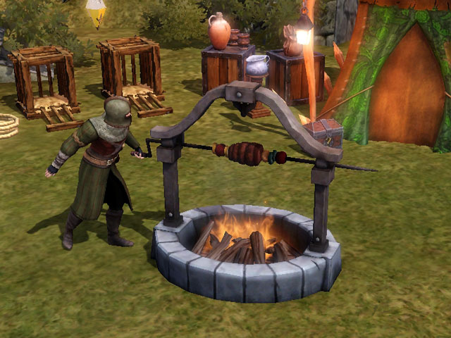 Sims Medieval: Разработчики традиционно уделили очень много внимания еде и напиткам.