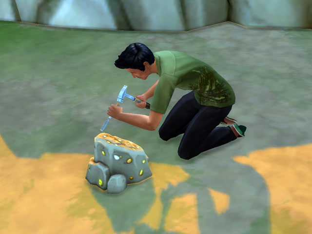 Sims 4: Призы MySims можно найти во время раскопок.