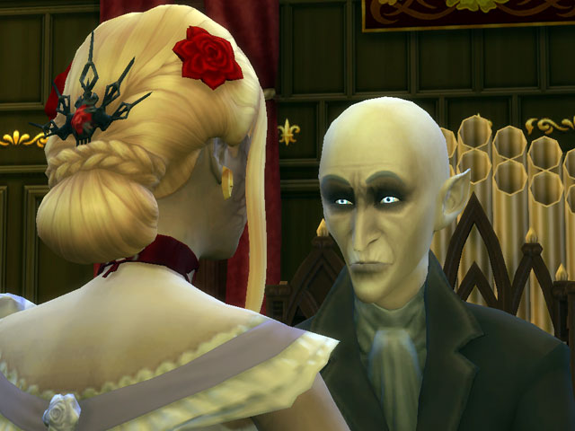 Sims 4: Другие вампиры очень сильно отличаются от смертных.