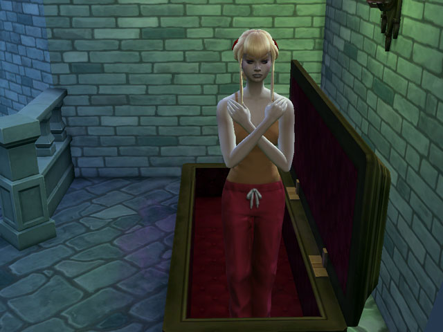 Sims 4: Из гроба можно эффектно восстать после сна.