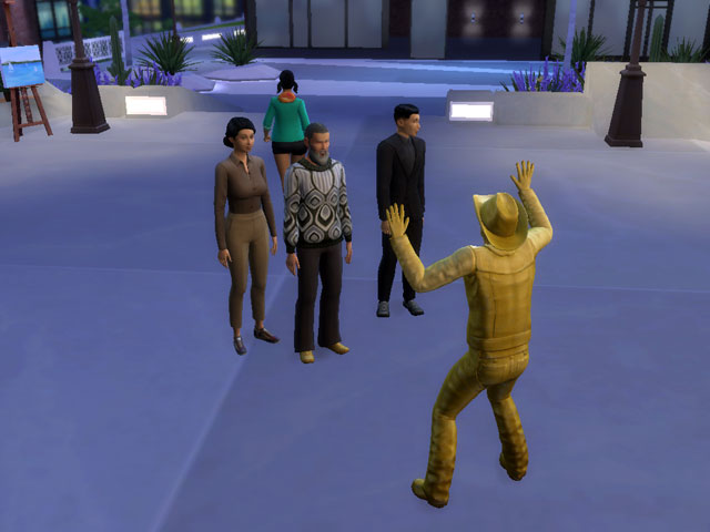 Sims 4: Любой персонаж однажды может перевоплотиться в живую статую.