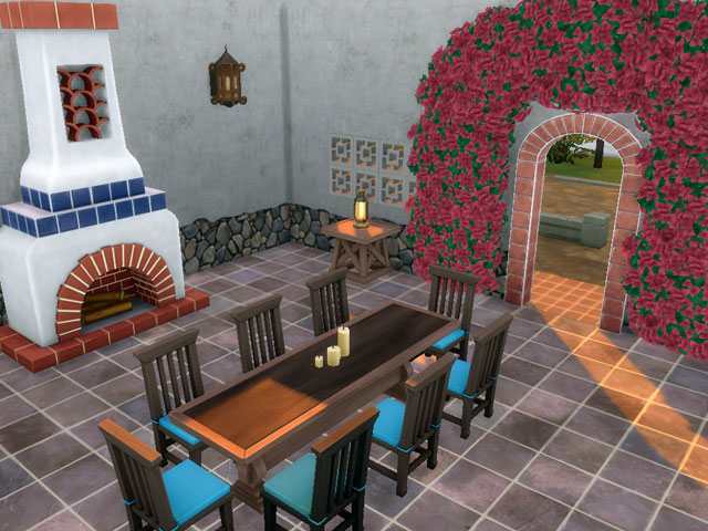 Sims 4: Сельвадорадские интерьеры очень уютные и нарочито старомодные.