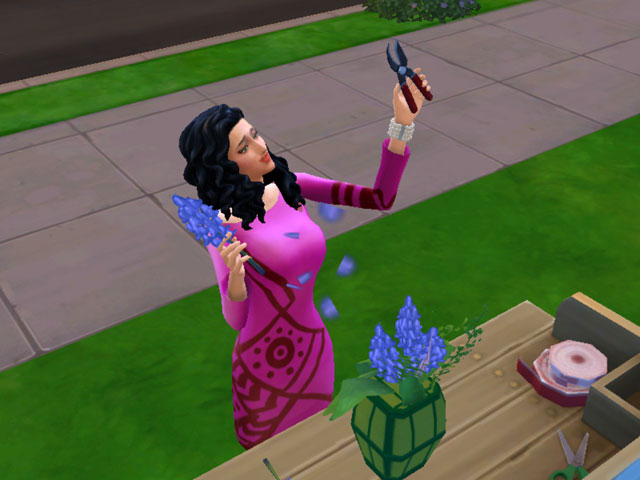 Sims 4: В новом навыке флористики персонажи научились составлять сложные букеты. 