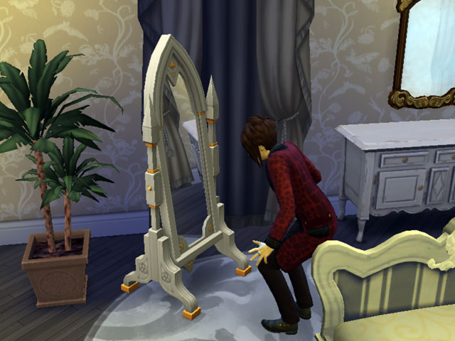 Sims 4: Сложно следить за своей внешностью, когда не отражаешься в зеркале.