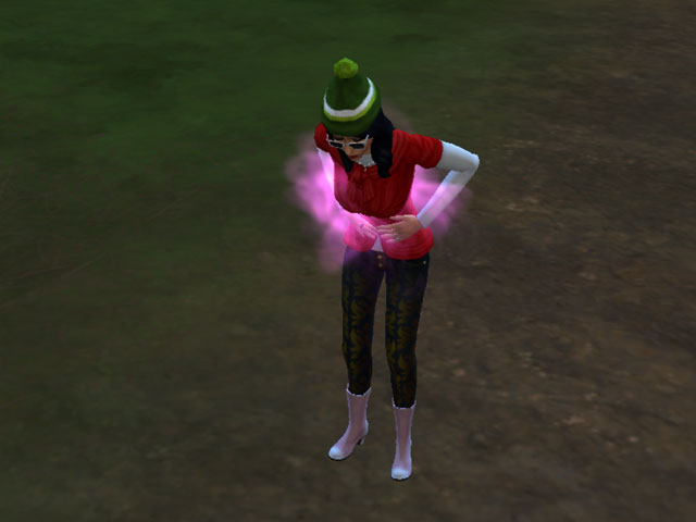 Sims 4: Превращение в вампира занимает какое-то время и начинается с желудка.