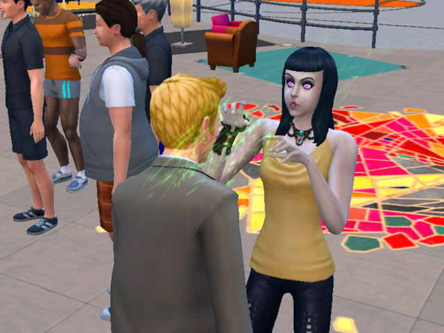 Sims 4: Опытные вампиры могут защитить себя даже от солнца.