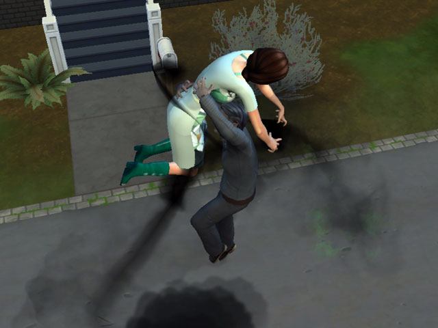 Sims 4: Спарринги и дуэли – отличный способ набраться вампирического опыта.