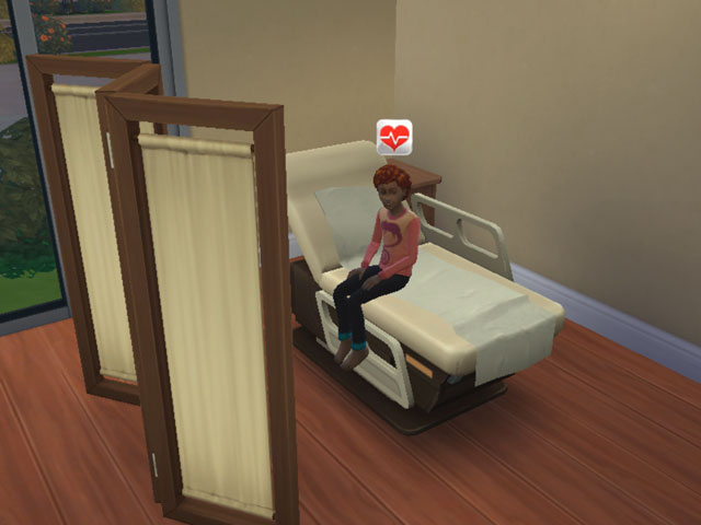 Sims 4: Среди больных есть взрослые и дети, но никогда не бывает подростков.