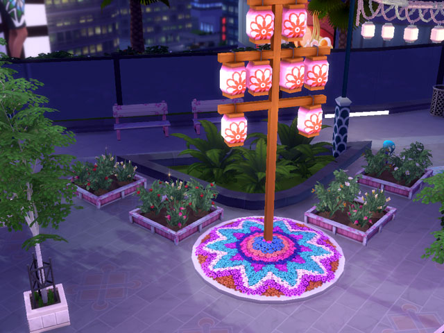 Sims 4: На фестивале романтики можно собрать редкие цветы.