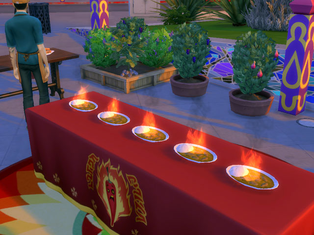 Sims 4: Растения, растущие на фестивале специй.